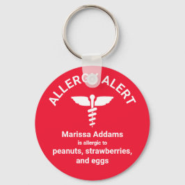 Allergie Schlüsselanhänger