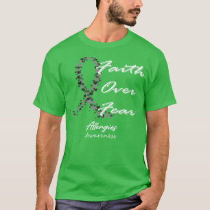 Allergien Bewusstseinsbewusstsein über Angst in di T-Shirt