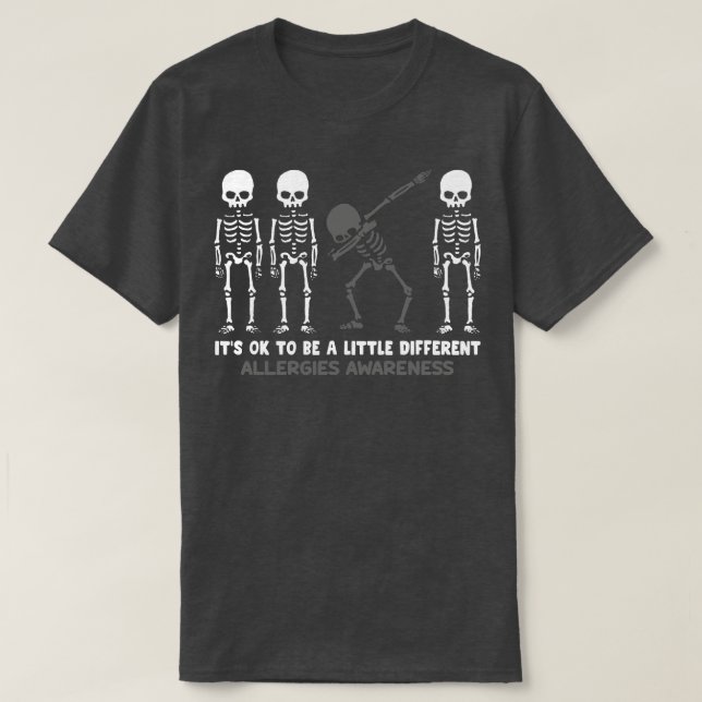 Allergien sind sich bewusst, dass ihr Ok etwas and T-Shirt (Design vorne)