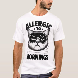 ALLERGISCH FÜR MORNINS T-Shirt