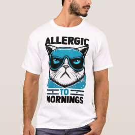 ALLERGISCH FÜR MORNINS T-Shirt