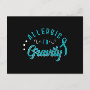 Allergische Reaktion auf Schwerkraft POTS Dysauton Postkarte