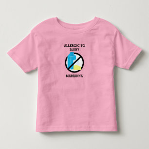 Allergische Reaktionen auf Personalisierte Milchki Kleinkind T-shirt