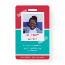 Allergische Warnkids Foto Medical Emergency Daycar
