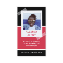 Allergische Warnkids Foto Medical Emergency Daycar