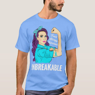 Allergisches Bewusstsein für Ernährung Allergische T-Shirt