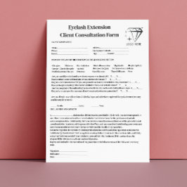 Allergisches Pflaster Test Black Calligraphy Bold  Briefbogen