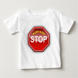 ALLERGY ALERT - Fügen Sie einen benutzerdefinierte Baby T-shirt