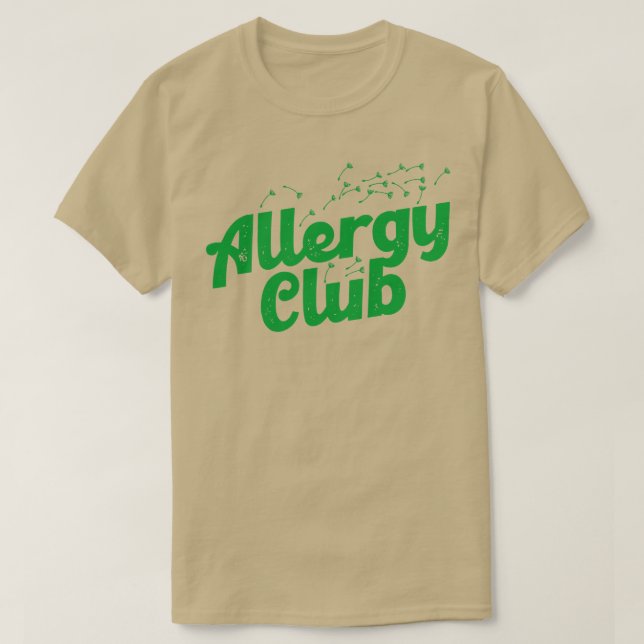 Allergy Club T-Shirt (Design vorne)