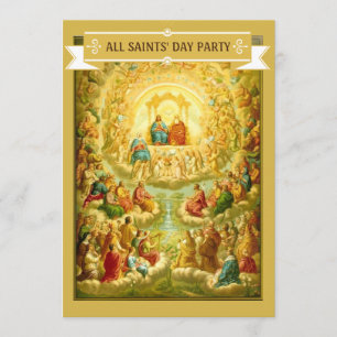 ALLERHEILIGEN-FEST-TAGESParty-FEIER Einladung