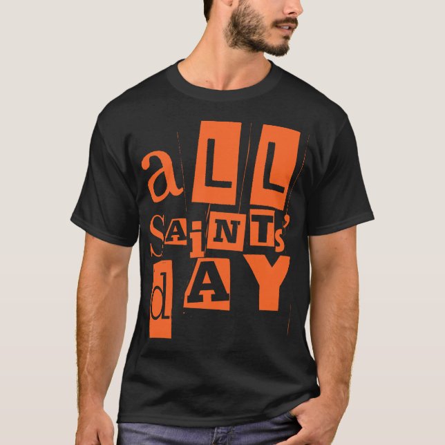 Allerheiligen katholische Heilige T-Shirt (Vorderseite)