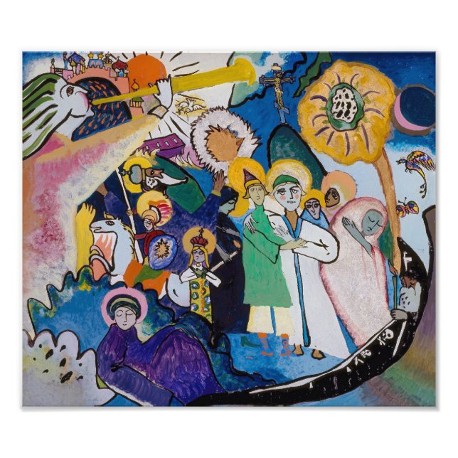 Allerheiligen Tag I | Kandinsky | Fotodruck (Vorne)