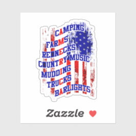 Alles Amerika Aufkleber