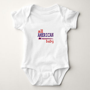 Alles amerikanische Baby Strampler