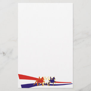 Alles amerikanische Saddlebred stationär Briefpapier