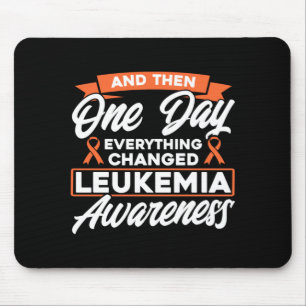 Alles änderte Leukämie-Bewusstseins-Aktion Mousepad