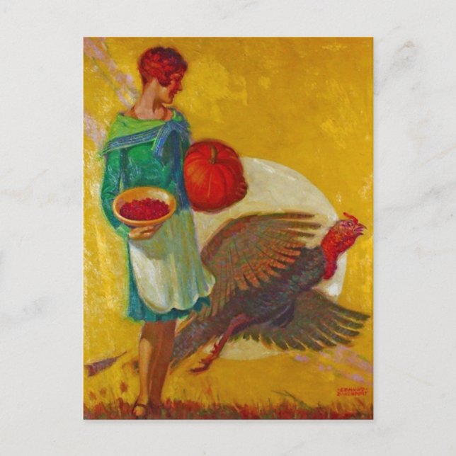 Alles außer dem Truthahn Postkarte (Vorderseite)