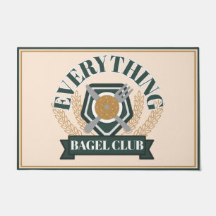 Alles Bagel Club Fußmatte
