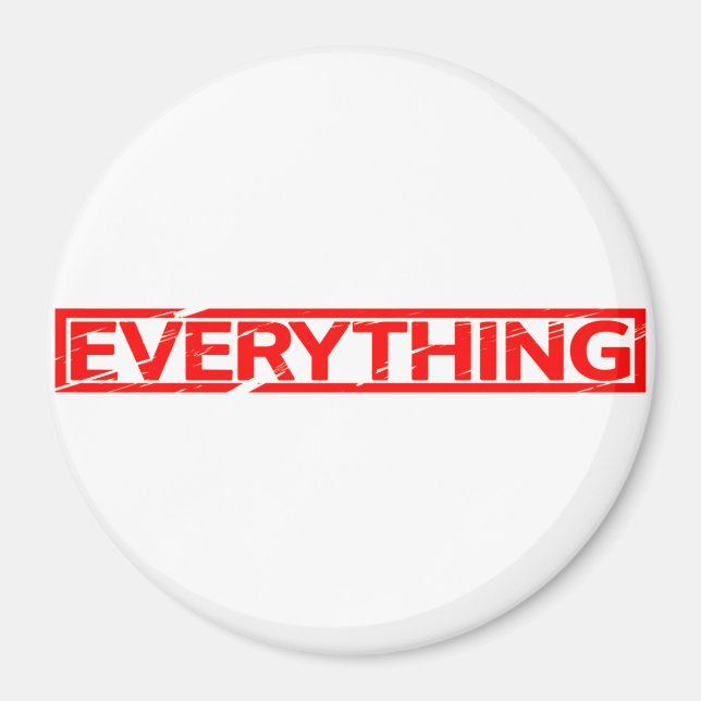 Alles Briefmarke Magnet (Vorne)
