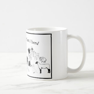 Alles, das ich weiß, ist, was ich in Herden lebe Kaffeetasse
