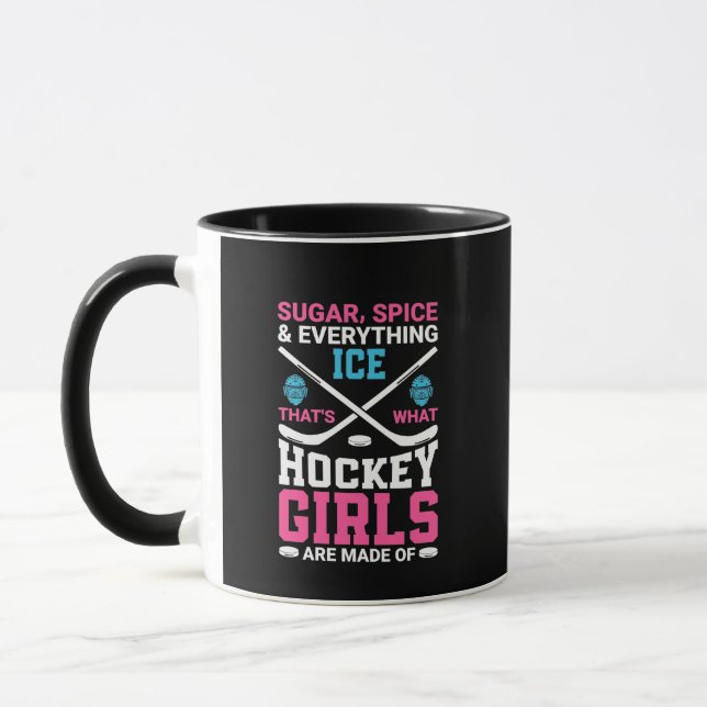 Alles Eishockey Girls Tasse (Links)