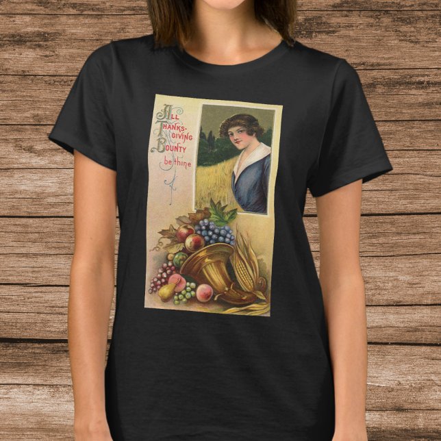 Alles Erntedank, Bounty ist dein. T-Shirt (ll Thanksgiving Bounty Be Thine t-short)