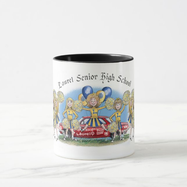 "Alles für Laurel steht auf und Holler!" Tasse (Zentrum)