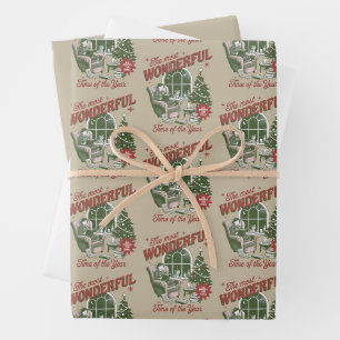 Alles gebucht für das Weihnachtsbuch Die wunderbar Geschenkpapier Set