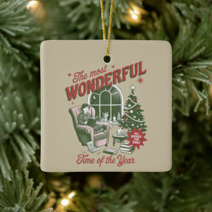 Alles gebucht für das Weihnachtsbuch Die wunderbar Keramikornament