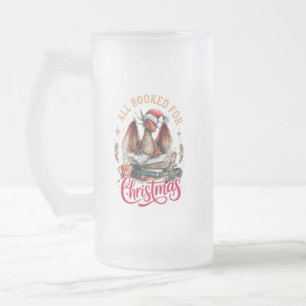 Alles gebucht für den Weihnachtsdrache Mattglas Bierglas