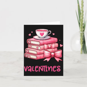 Alles gebucht für Valentins Buchlesen Buchwurm Ne Karte