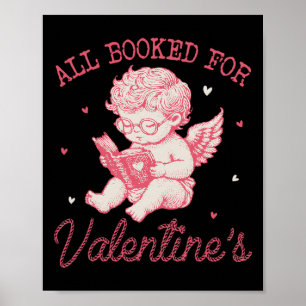 Alles gebucht für Valentins Cupid-Lesung Buchliebh Poster