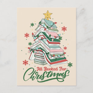 Alles gebucht für Weihnachten Postkarte
