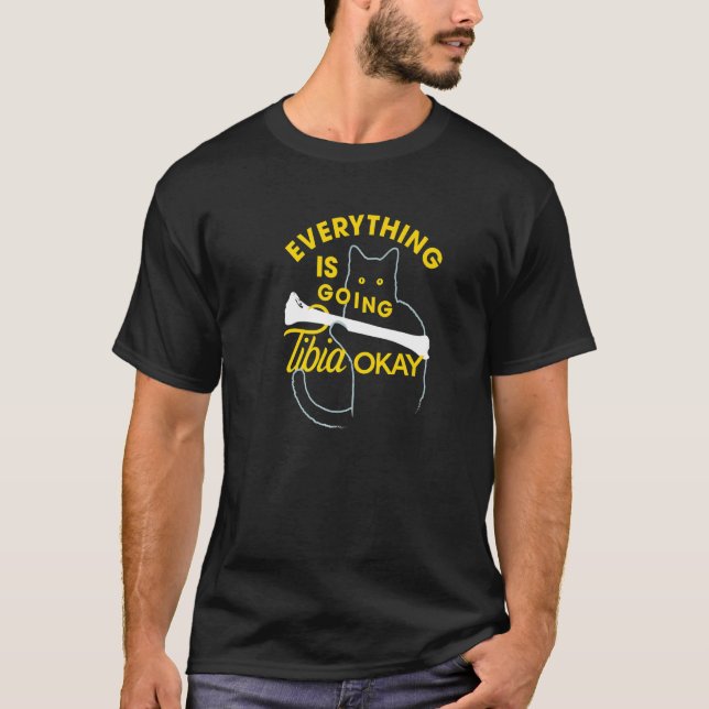 Alles geht nach Tibia, gut Cat T-Shirt (Vorderseite)