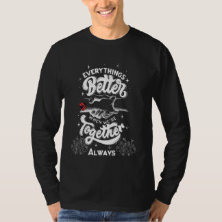 Alles gemeinsam, immer inspirierend Fu T-Shirt