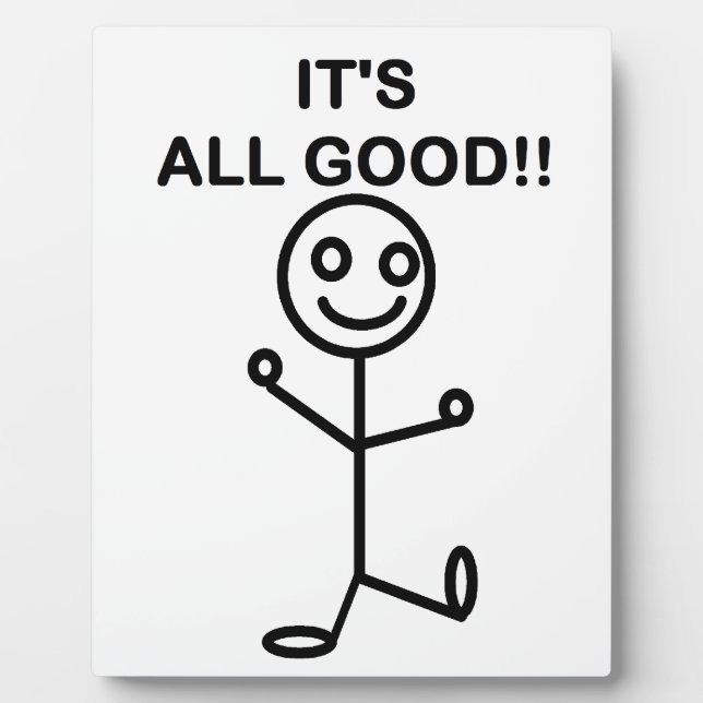 Alles gut! fotoplatte (Vorderseite)