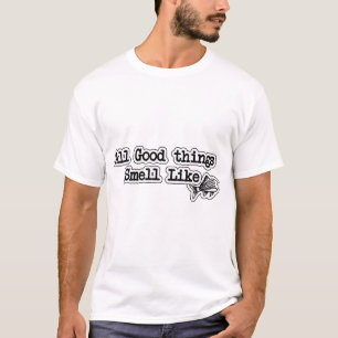 Alles Gute duftet wie Fish Funny Fishing T-Shirt