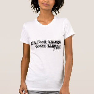 Alles Gute duftet wie Fish Funny Fishing T-Shirt