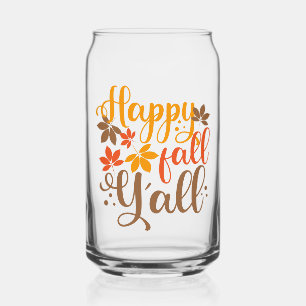 Alles Gute fällt Y'all Dosenglas