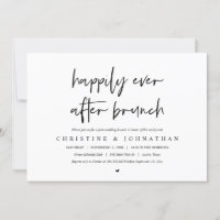 Alles Gute nach dem Brunch, nach der Hochzeit