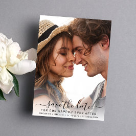 Alles Gute nach dem Foto Save The Date