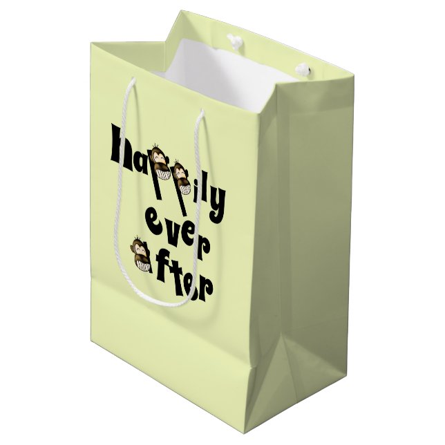 Alles Gute nach dem Geschenksack Mittlere Geschenktüte (Vorderseite Schrägansicht)