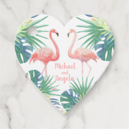 Alles Gute nach - Märchen für zwei Flamingo Geschenkanhänger
