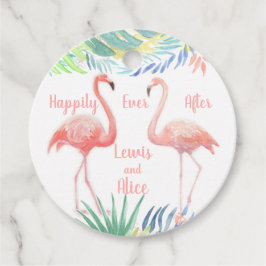 Alles Gute nach - Märchen für zwei Flamingo Geschenkanhänger