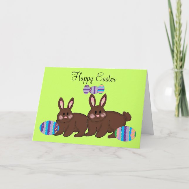 Alles Gute zu Ostern... Feiertagskarte (Vorderseite)
