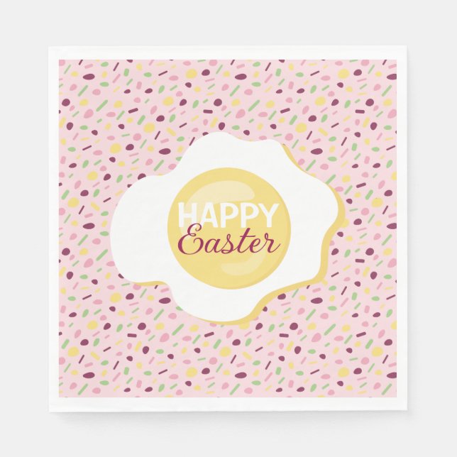 Alles Gute zu Ostern. Serviette (Vorderseite)