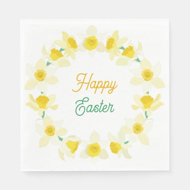 Alles Gute zu Ostern. Serviette (Vorderseite)