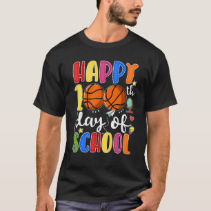 Alles Gute zum 100. Schultag Basketballspieler Kin T-Shirt