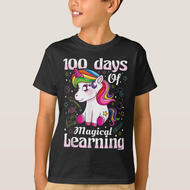 Alles Gute zum 100. Schultag T-Shirt (Vorderseite)