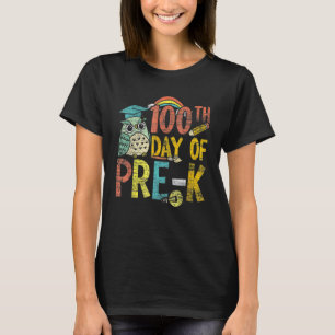 Alles Gute zum 100. Tag vor 100 Tagen Schullehrer T-Shirt